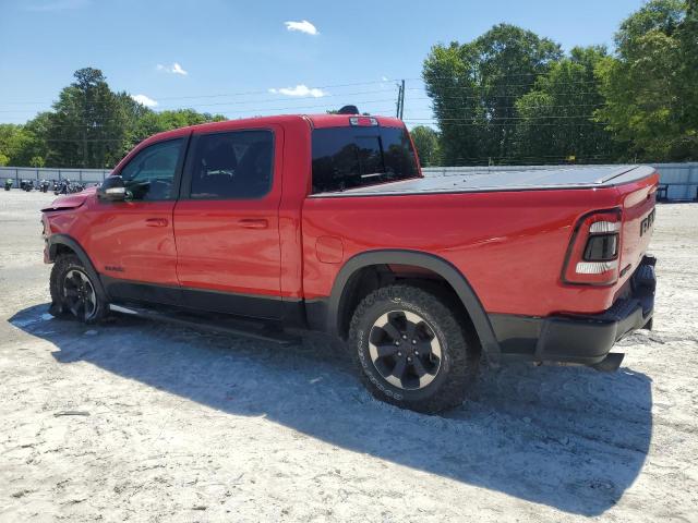 1C6SRFLT5KN541565 - 2019 RAM 1500 REBEL Қызыл фото 2