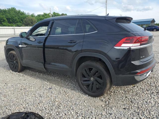 1V2KE2CA8NC223479 - 2022 VOLKSWAGEN ATLAS CROS SE BLACK photo 2