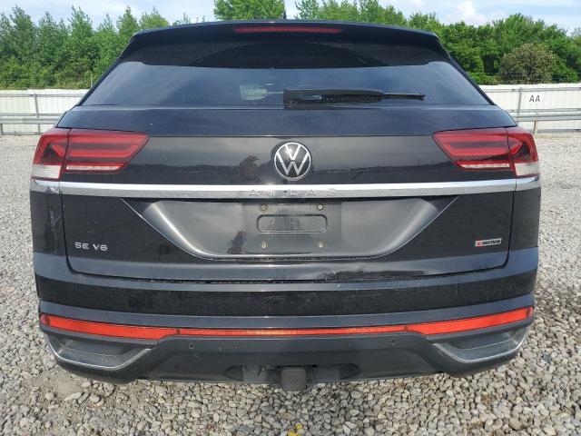 1V2KE2CA8NC223479 - 2022 VOLKSWAGEN ATLAS CROS SE BLACK photo 6