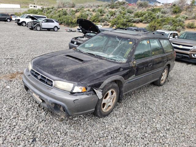 4S3BG6857W7612784 - 1998 SUBARU LEGACY 30TH ANNIVERSARY OUTBACK BLACK photo 1