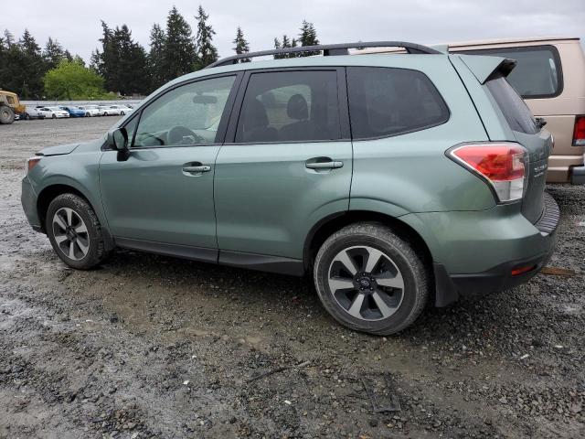 JF2SJAEC8JH551893 - 2018 SUBARU FORESTER 2.5I PREMIUM GREEN photo 2