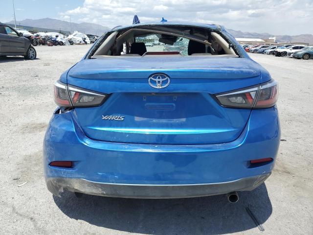 3MYDLBYV1KY509965 - 2019 TOYOTA YARIS L BLUE photo 6