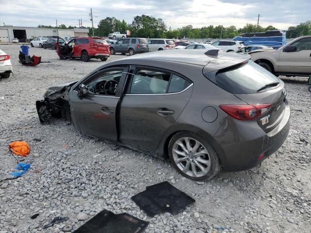 JM1BM1M37E1184460 - 2014 MAZDA 3 GRAND TOURING BROWN photo 2
