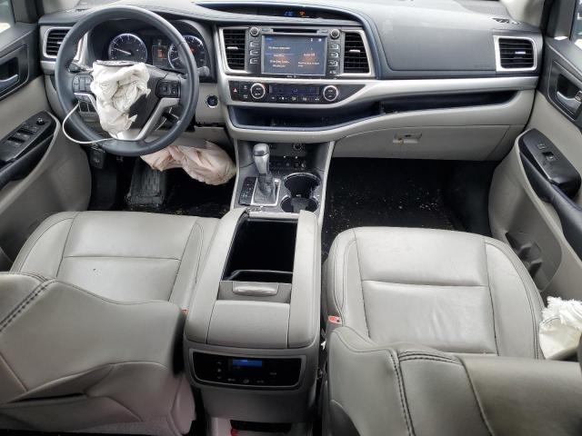 5TDJKRFH4FS211093 - 2015 TOYOTA HIGHLANDER XLE GRAY photo 8