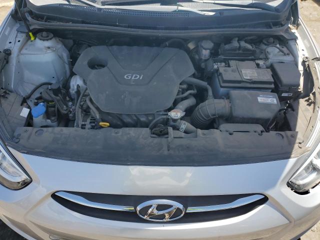 KMHCT5AEXHU306229 - 2017 HYUNDAI ACCENT SE SILVER photo 11