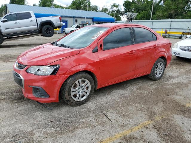 1G1JB5SH9H4157716 - 2017 CHEVROLET SONIC LS Qırmızı foto 1