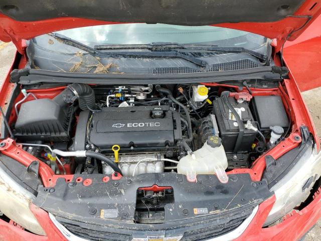 1G1JB5SH9H4157716 - 2017 CHEVROLET SONIC LS Qırmızı foto 11