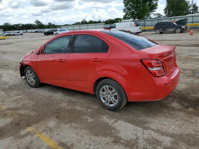 1G1JB5SH9H4157716 - 2017 CHEVROLET SONIC LS Qırmızı foto 2