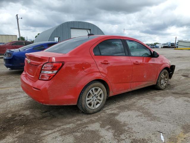 1G1JB5SH9H4157716 - 2017 CHEVROLET SONIC LS Qırmızı foto 3