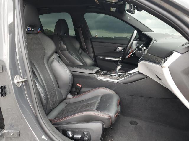 WBS33AY01MFL34399 - 2021 BMW M3 COMPETITION GRAY photo 7