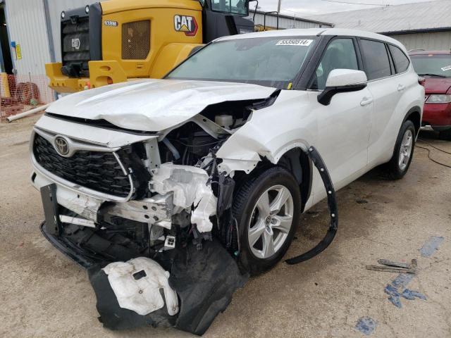 5TDKDRAH5PS019575 - 2023 TOYOTA HIGHLANDER L WHITE photo 1