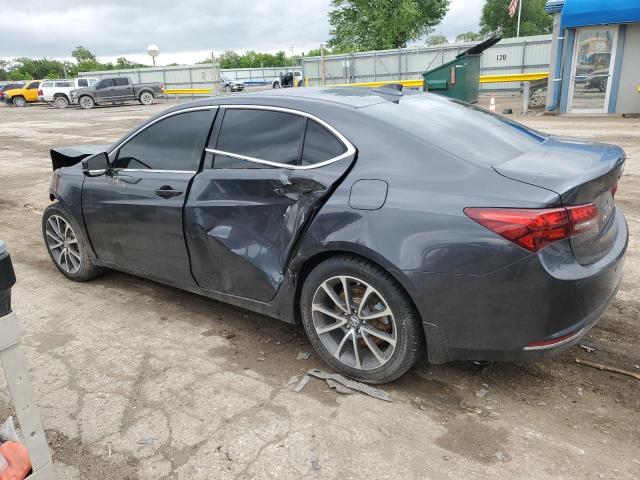 19UUB3F74GA000641 - 2016 ACURA TLX ADVANCE GRAY photo 2