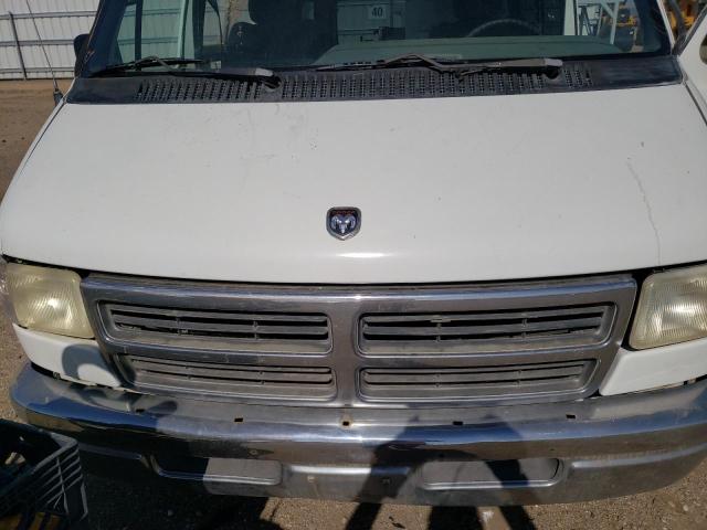 2B7KB31Z2VK583906 - 1997 DODGE RAM VAN B3500 WHITE photo 12