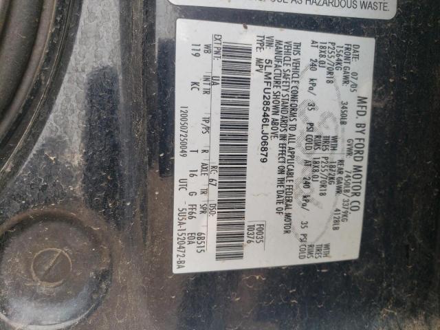 5LMFU28546LJ06879 - 2006 LINCOLN NAVIGATOR 黑色 照片 13