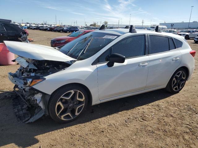 4S3GTAA69J1752936 - 2018 SUBARU IMPREZA WHITE photo 1