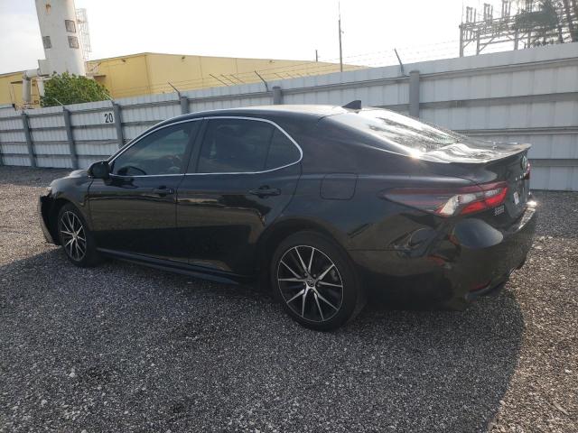 4T1T11AKXPU175340 - 2023 TOYOTA CAMRY SE NIGHT SHADE BLACK photo 2