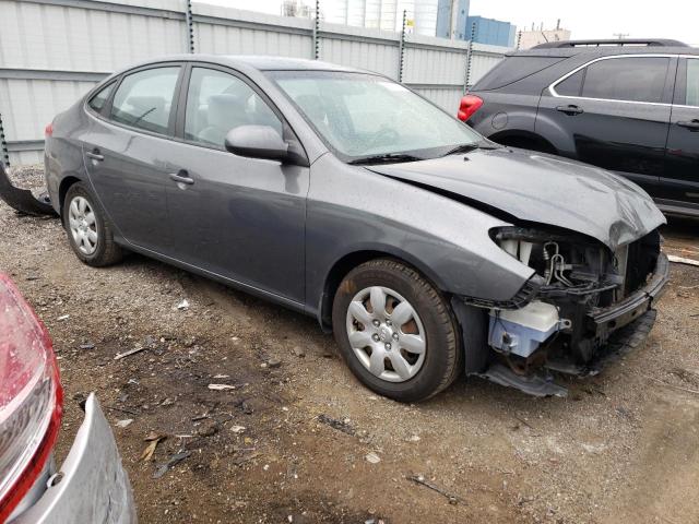 KMHDU46D49U691400 - 2009 HYUNDAI ELANTRA GLS GRAY photo 4