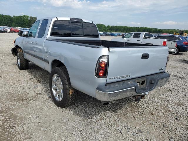 5TBRT3419YS066759 - 2000 TOYOTA TUNDRA ACCESS CAB SILVER photo 2