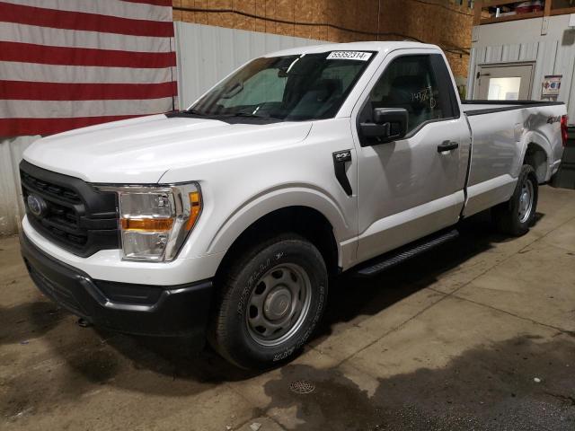 1FTMF1EB0MKE33795 - 2021 FORD F150 WHITE photo 1