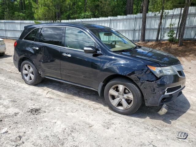 2HNYD2H46CH545849 - 2012 ACURA MDX TECHNOLOGY BLACK photo 4