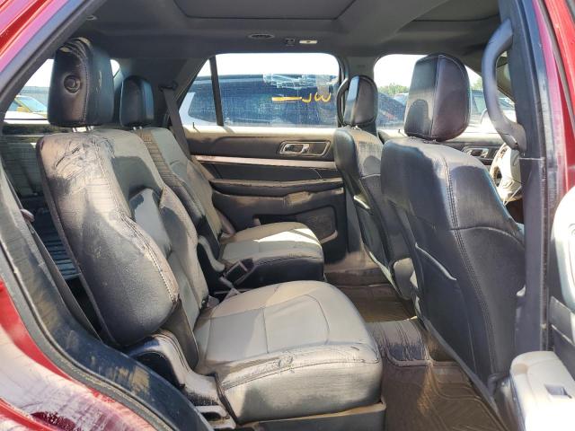 1FM5K8D88JGC32235 - 2018 FORD EXPLORER XLT MAROON photo 6