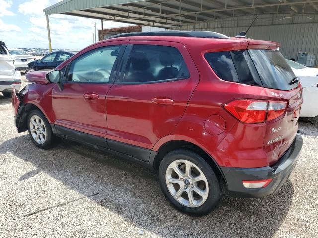 MAJ3S2GE8LC328652 - 2020 FORD ECOSPORT SE ბურგუნდია ფოტო 2