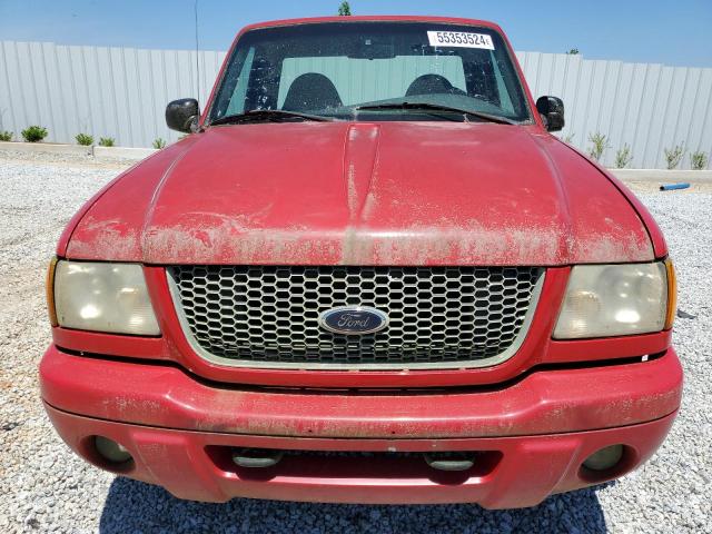 1FTYR10U61TA32386 - 2001 FORD RANGER RED photo 5