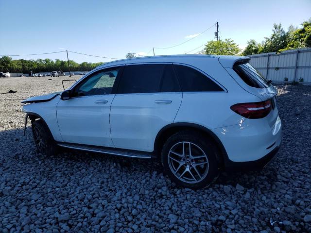 WDC0G4KBXKV184140 - 2019 MERCEDES-BENZ GLC 300 4MATIC WHITE photo 2