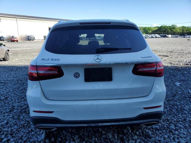 WDC0G4KBXKV184140 - 2019 MERCEDES-BENZ GLC 300 4MATIC WHITE photo 6