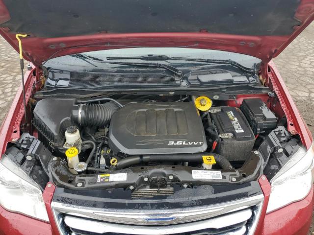 2C4RC1CG3GR167403 - 2016 CHRYSLER TOWN & COU TOURING L BURGUNDY photo 12