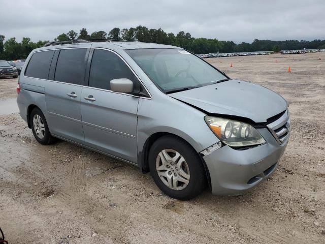 5FNRL38607B117047 - 2007 HONDA ODYSSEY EXL BLUE photo 4