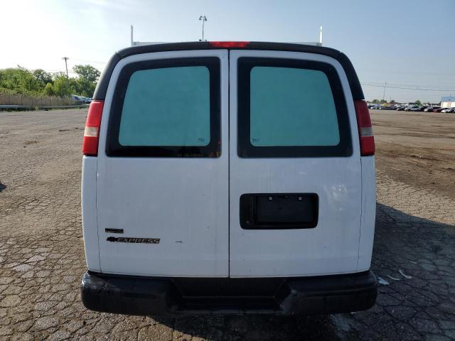 1GCZGFAA0A1179827 - 2010 CHEVROLET EXPRESS G2 WHITE photo 6