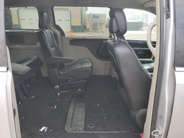 2C4RC1CG1CR383678 - 2012 CHRYSLER TOWN & COU TOURING L SILVER photo 10