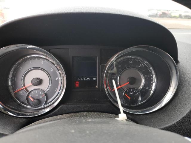 2C4RC1CG1CR383678 - 2012 CHRYSLER TOWN & COU TOURING L SILVER photo 9