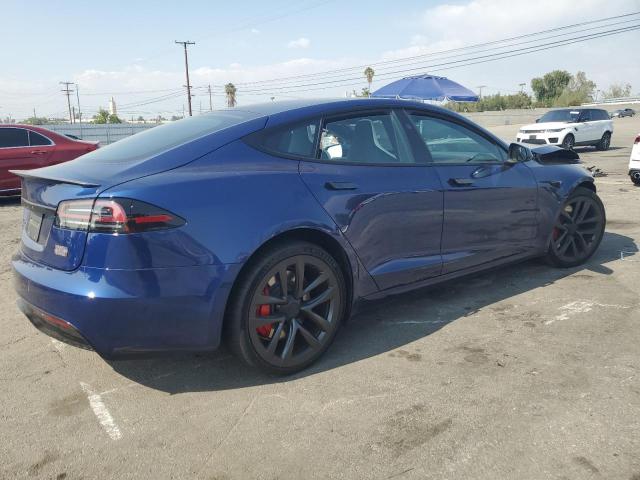 5YJSA1E63RF546170 - 2024 TESLA MODEL S أزرق صورة 3