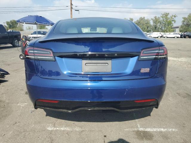 5YJSA1E63RF546170 - 2024 TESLA MODEL S أزرق صورة 6