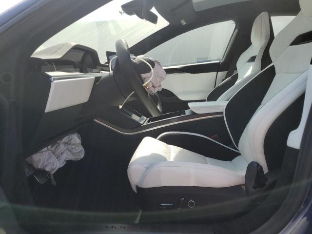 5YJSA1E63RF546170 - 2024 TESLA MODEL S أزرق صورة 7