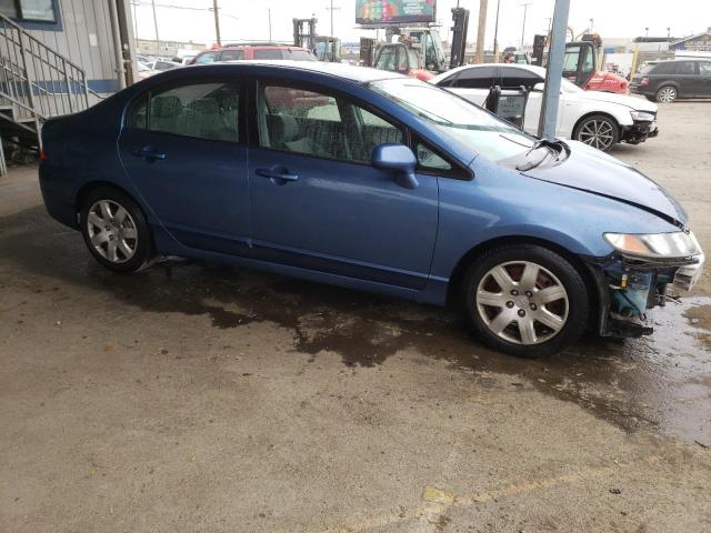 19XFA1F59AE075627 - 2010 HONDA CIVIC LX BLUE photo 4