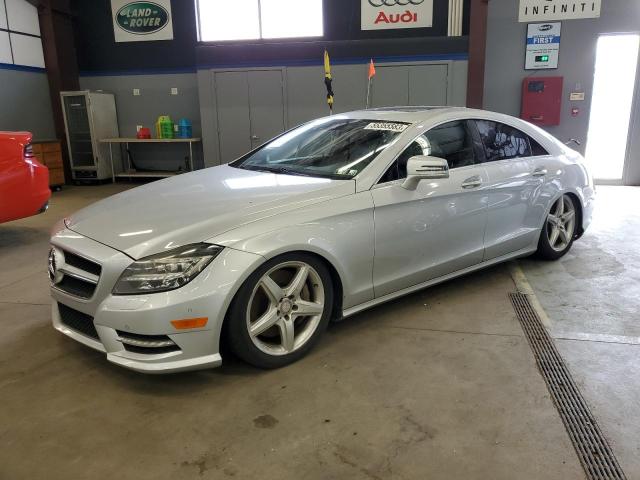 WDDLJ9BB0DA061822 - 2013 MERCEDES-BENZ CLS 550 4MATIC SILVER photo 1