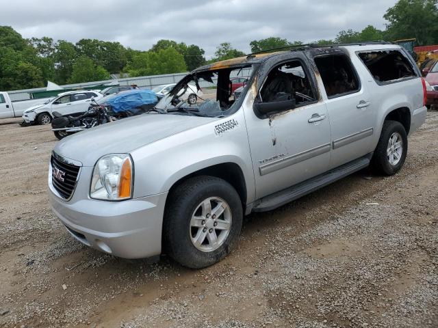 1GKS1KE09ER213689 - 2014 GMC YUKON XL C1500 SLT SILVER photo 1