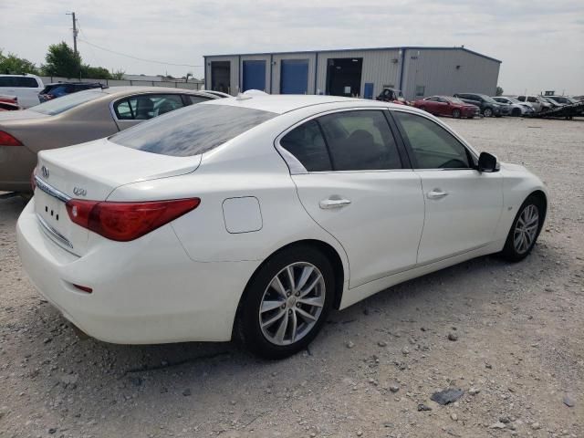 JN1BV7AP6FM339591 - 2015 INFINITI Q50 BASE WHITE photo 3