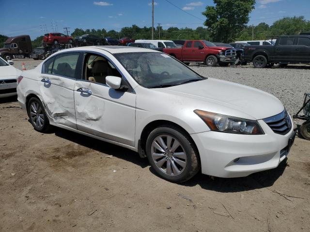 1HGCP3F8XCA021591 - 2012 HONDA ACCORD EXL WHITE photo 4