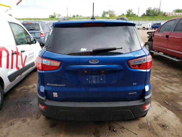 MAJ6S3GL0LC335726 - 2020 FORD ECOSPORT SE Mavi foto 6