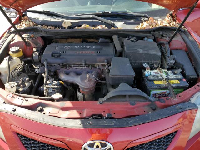 4T1BE46KX7U093358 - 2007 TOYOTA CAMRY CE RED photo 11