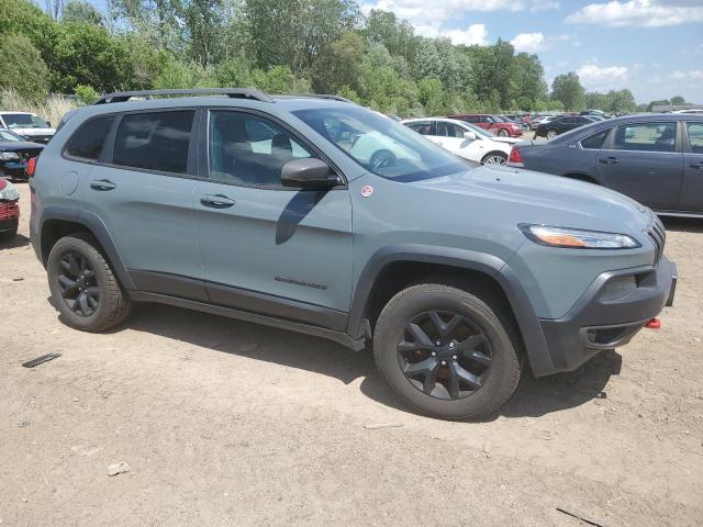 1C4PJMBB9EW216600 - 2014 JEEP CHEROKEE TRAILHAWK 灰色 照片 4