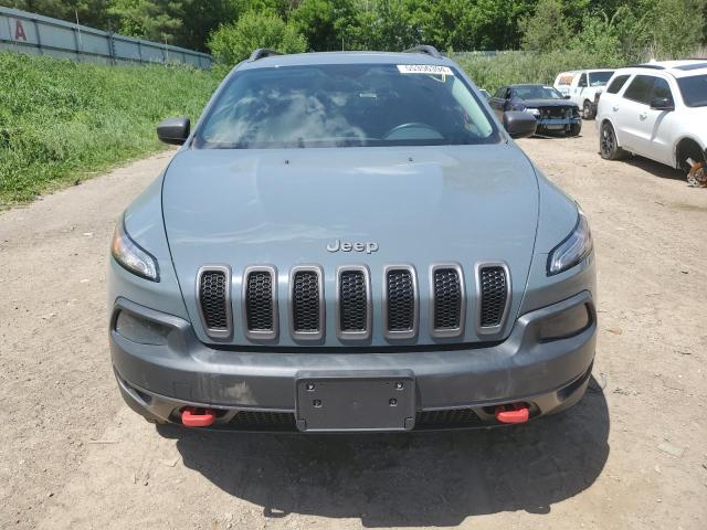 1C4PJMBB9EW216600 - 2014 JEEP CHEROKEE TRAILHAWK 灰色 照片 5