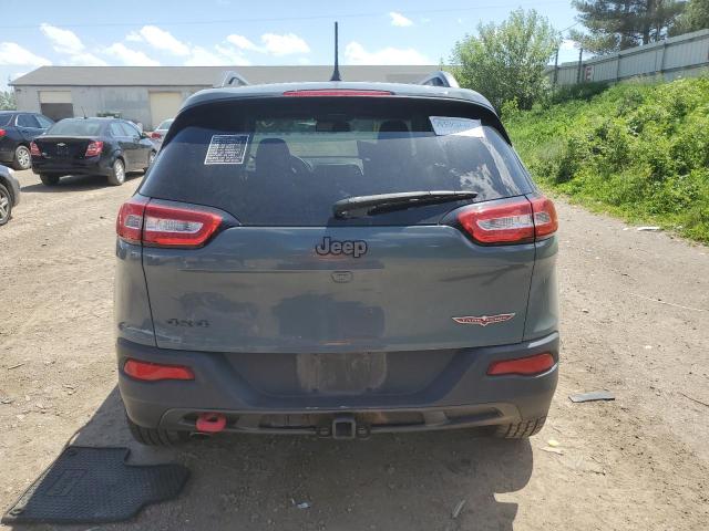 1C4PJMBB9EW216600 - 2014 JEEP CHEROKEE TRAILHAWK 灰色 照片 6