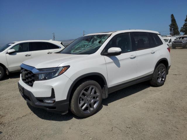 5FNYF8H59PB010280 - 2023 HONDA PASSPORT EXL Beyaz fotoğraf 1