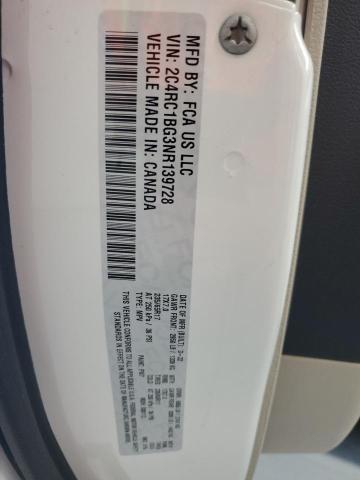 2C4RC1BG3NR139728 - 2022 CHRYSLER PACIFICA TOURING L 白色 照片 13