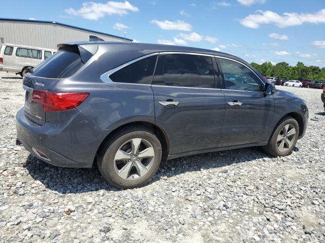 5FRYD4H23GB043567 - 2016 ACURA MDX GRAY photo 3